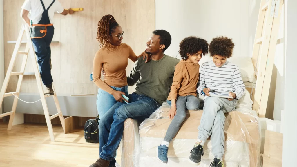 Happy homeowner after renovation by MHI Renovation Services